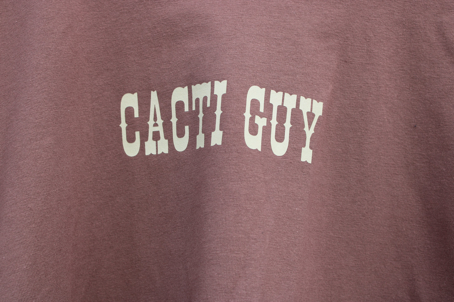 Cacti Guy Cocoa Long Sleeve Shirt
