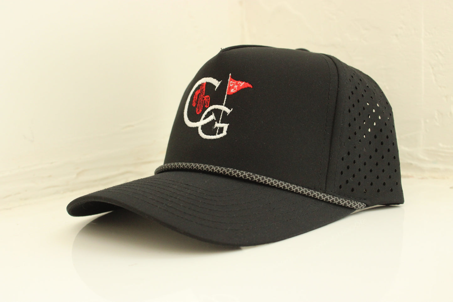 Cacti Guy Country Club Black Rope Hat