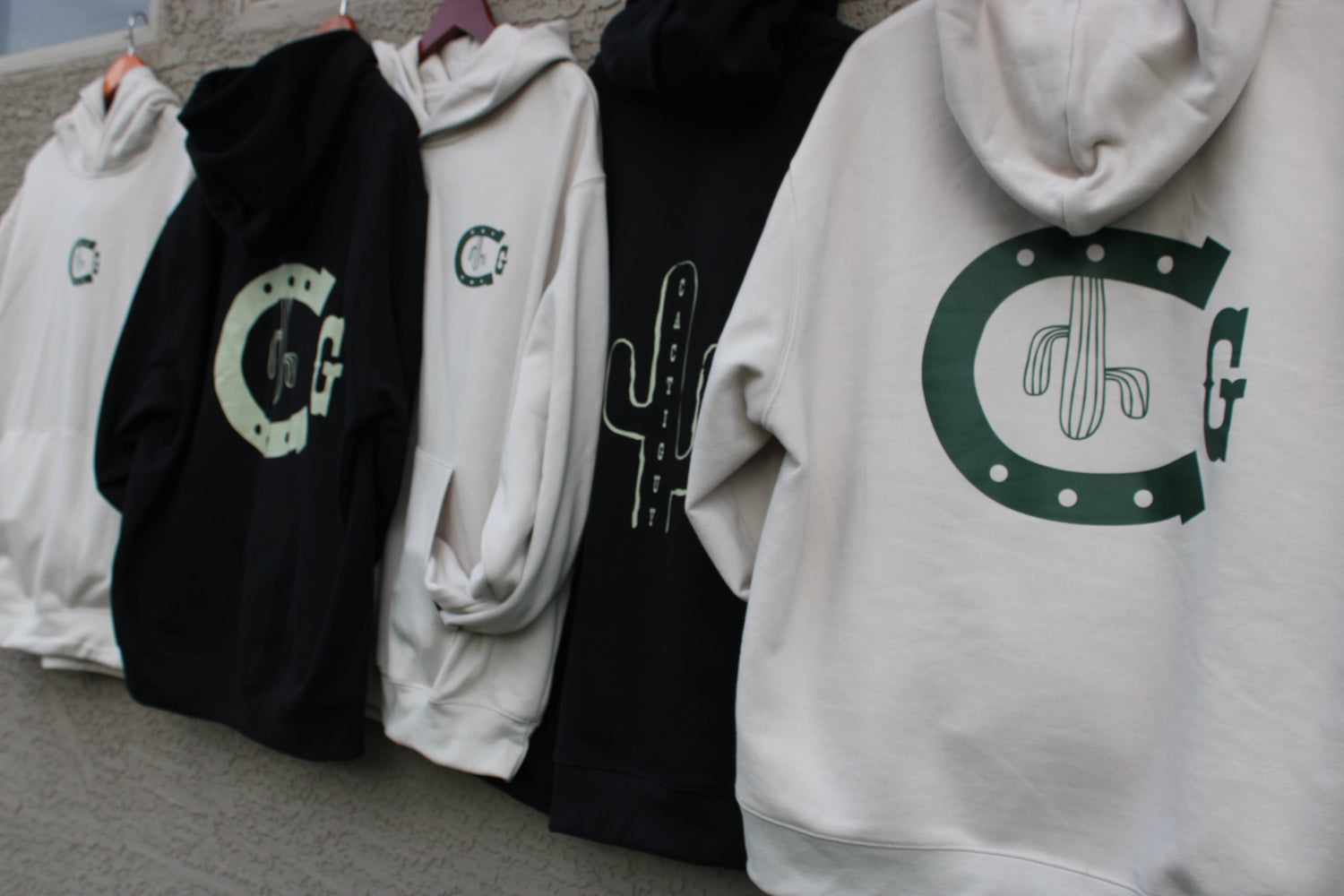 Heavy Weight Cacti Guy Hoodies