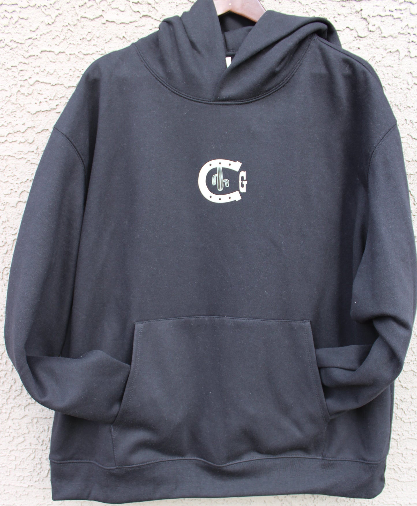 Cacti Guy Black Cactus Heavyweight Hoodie