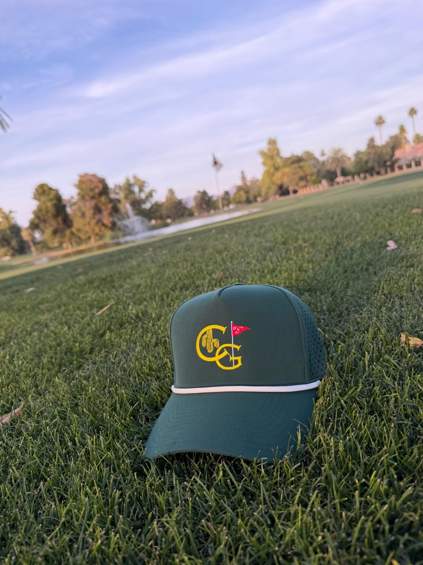 Cacti Guy Master Piece Green Hat