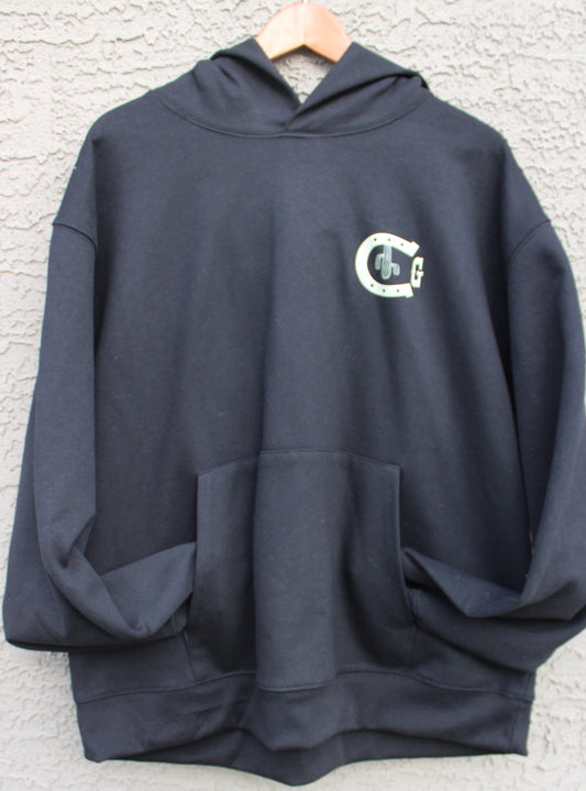 Cacti Guy Black Cactus Heavyweight Hoodie