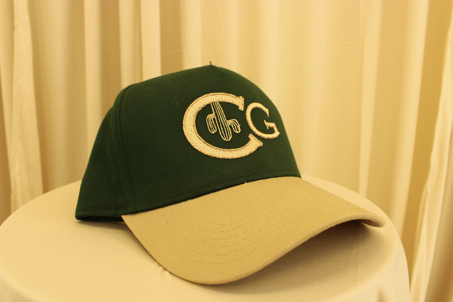 Cacti Guy Core Logo Two Tone Green & Khaki Cap