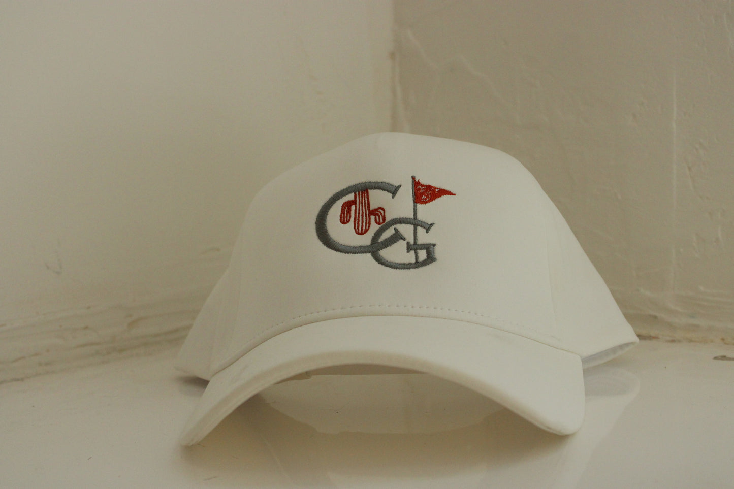 Cacti Guy Country Club White Hat