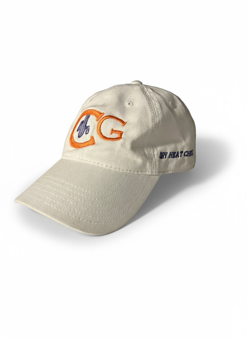 Cacti Guy "Dry Heat Check" White Blaze Dad Hat