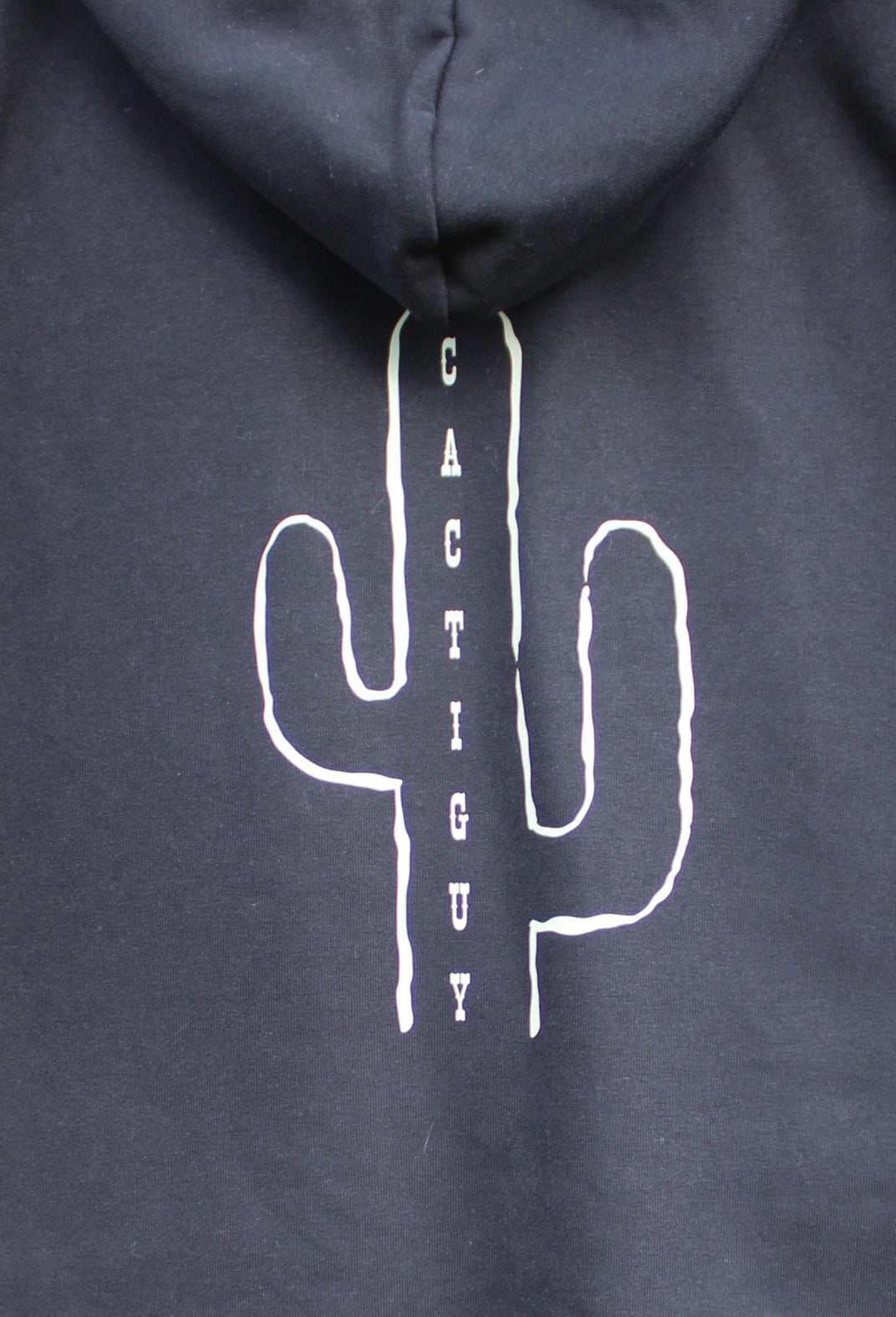 Cacti Guy Black Cactus Heavyweight Hoodie