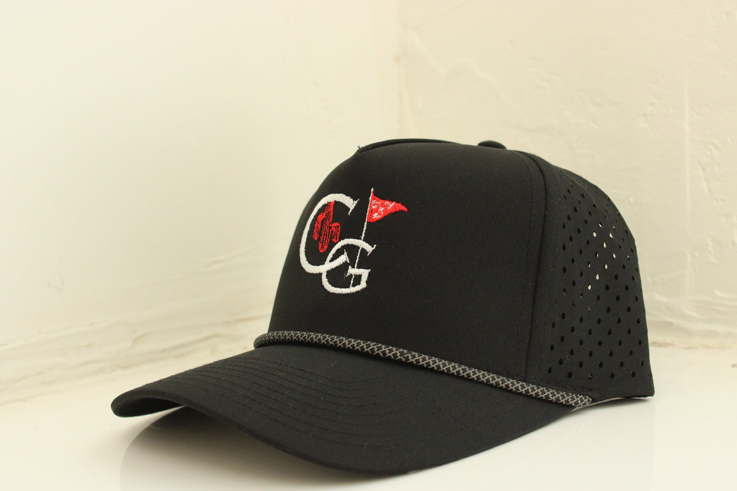 Cacti Guy Country Club Black Rope Hat