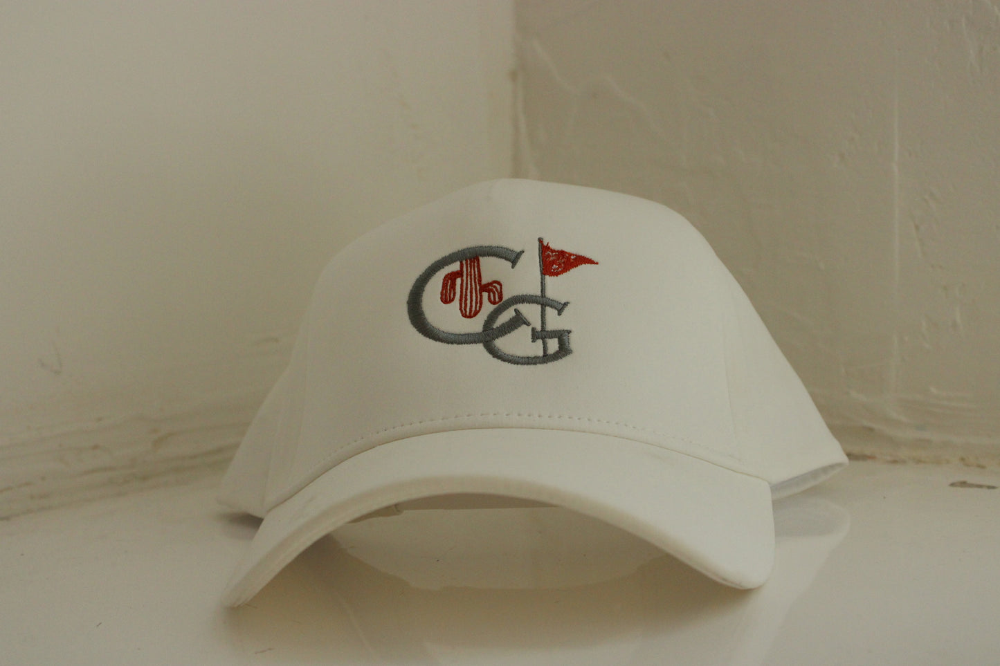 Cacti Guy Country Club White Hat