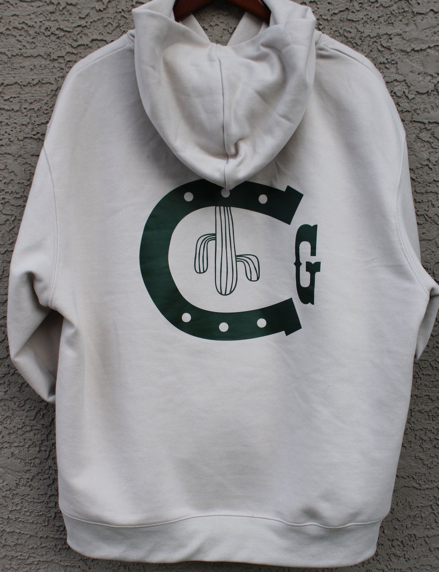 Cacti Guy Dust Horseshoe Heavyweight Hoodie