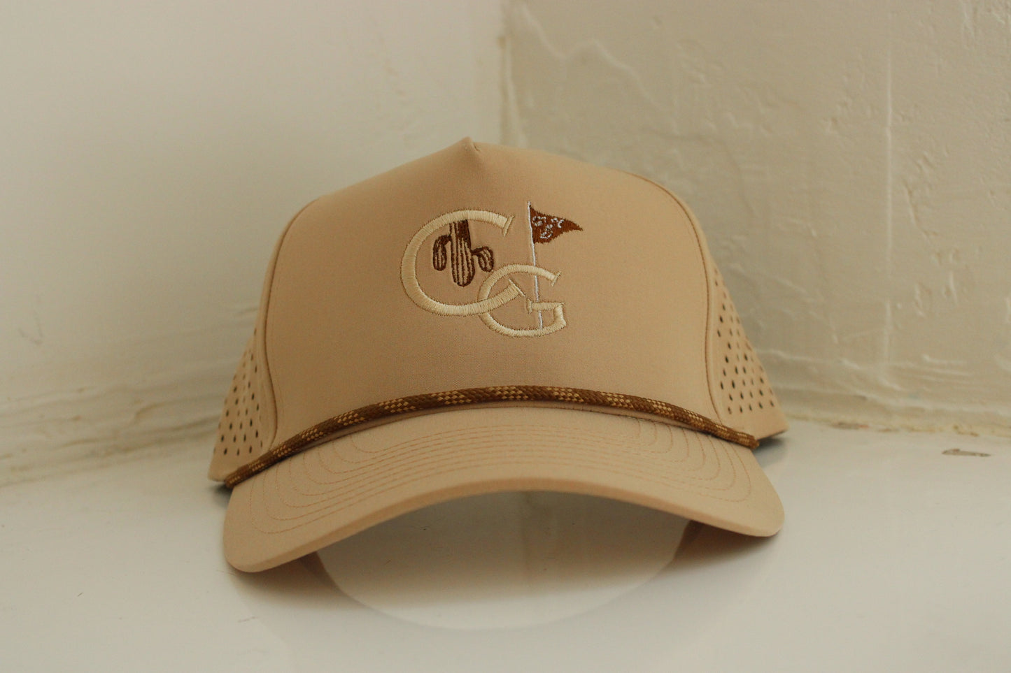 Cacti Guy Country Club Tan Rope Hat