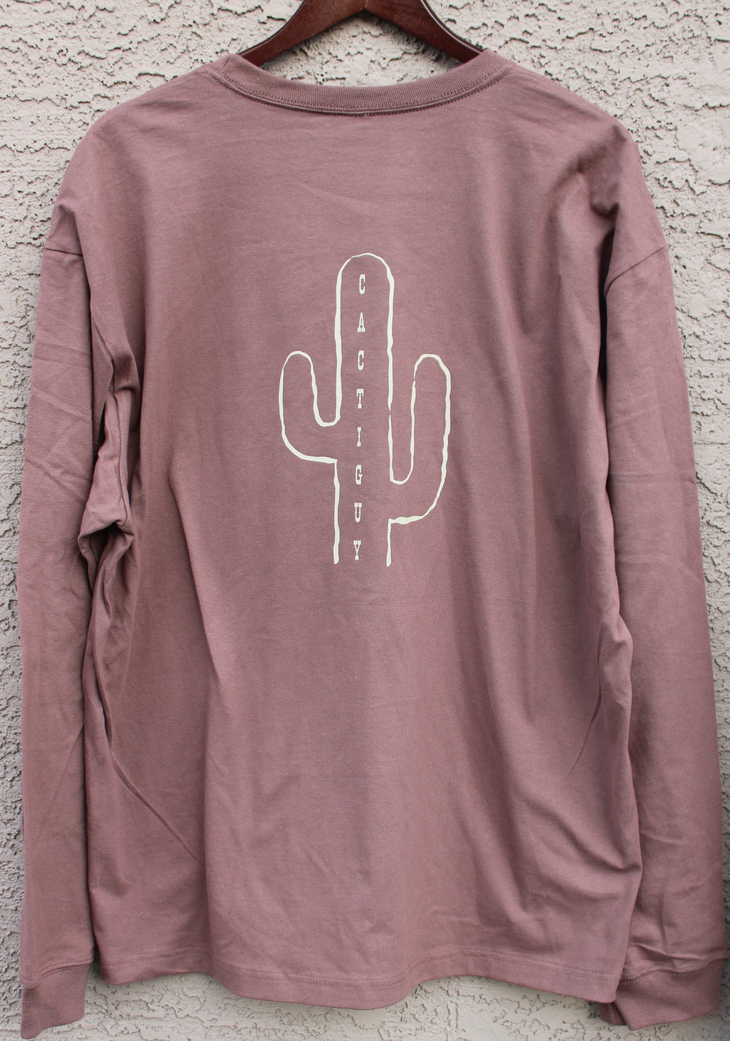 Cacti Guy Cocoa Long Sleeve Shirt