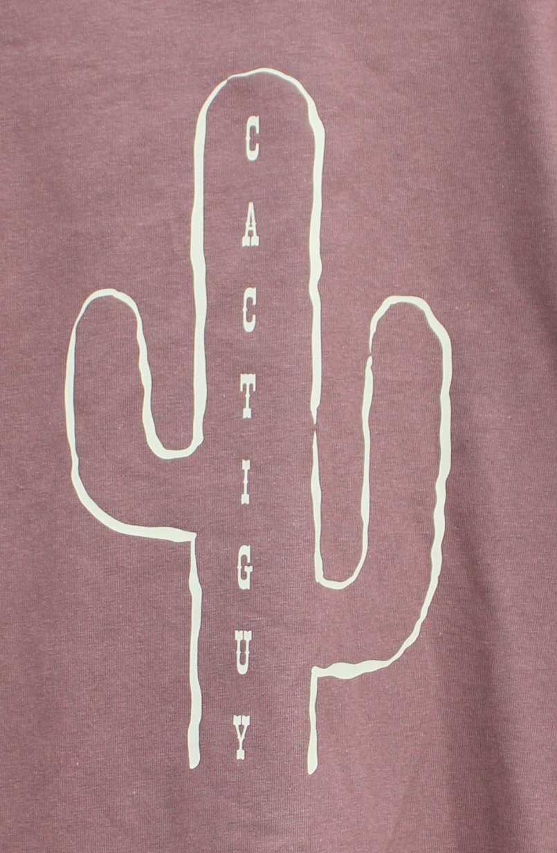 Cacti Guy Cocoa Long Sleeve Shirt