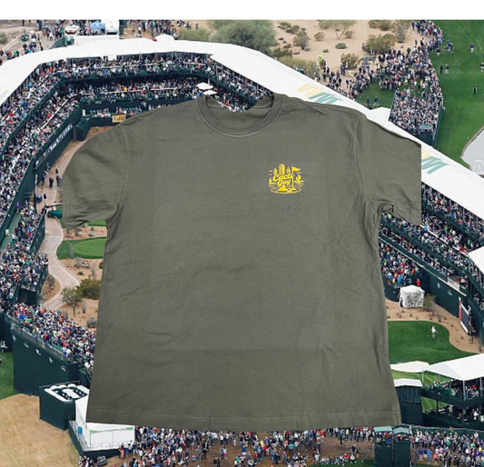 PHX Open Cacti Guy Green Pin Seeker T Shirt