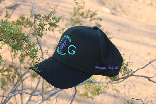 Cacti Guy "Dingers Only Club" Night Snake Baseball Hat