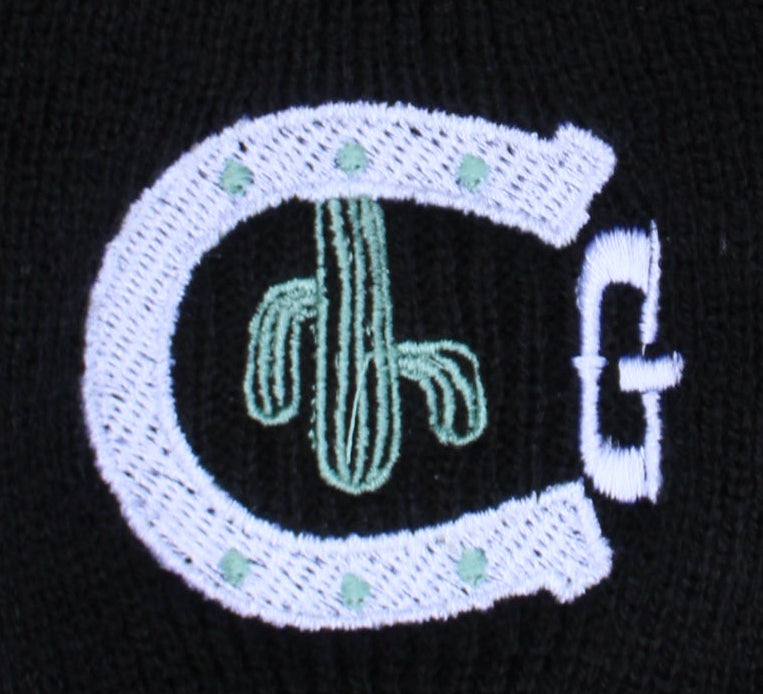 Cacti Guy Horsehoe CG Beanie White Mint