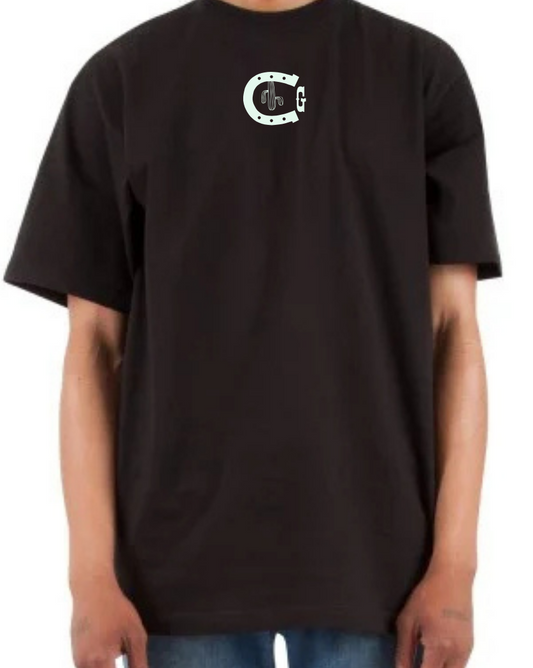 Cacti Guy Mint Horseshoe Logo T-Shirt