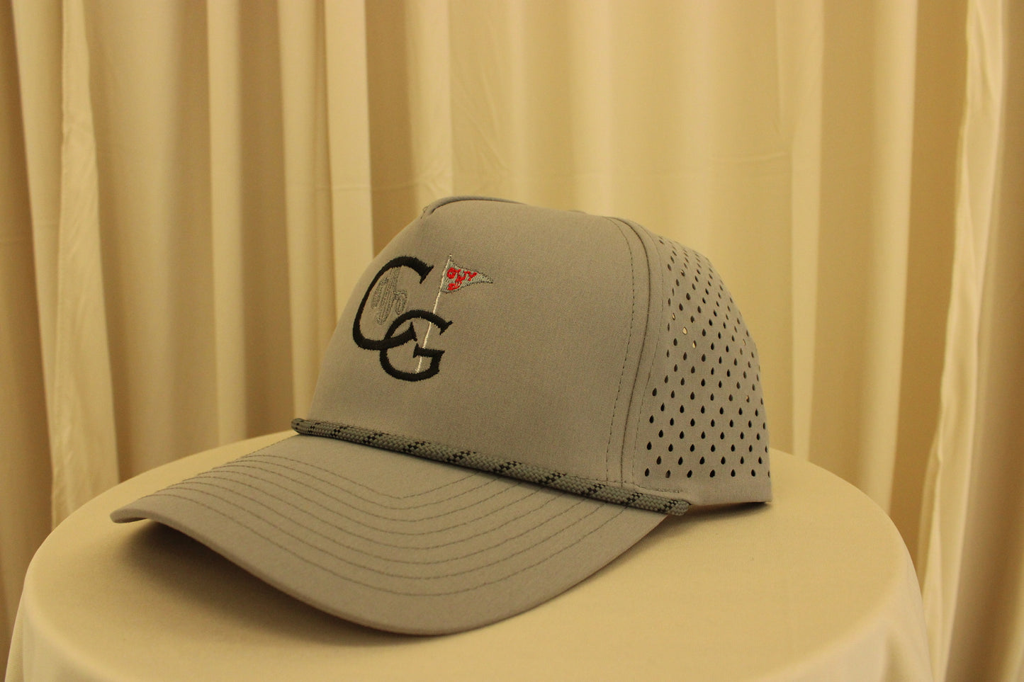 Cacti Guy Country Club Gray Rope Hat