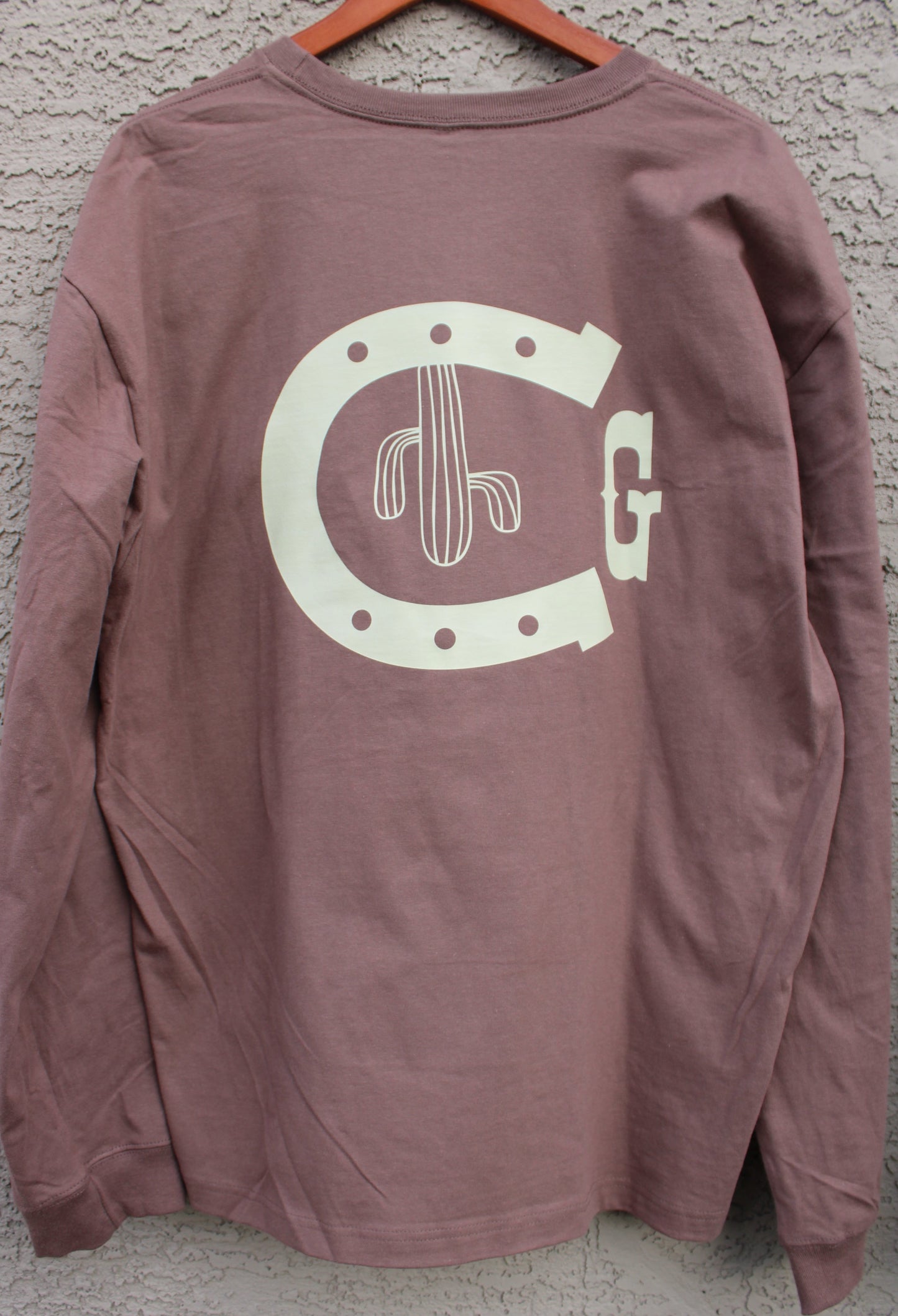 Cacti Guy Cocoa Long Sleeve Shirt