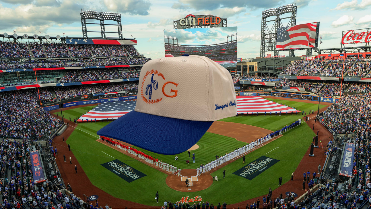 Cacti Guy "Dingers Only Club" White & Blue New York Baseball Hat
