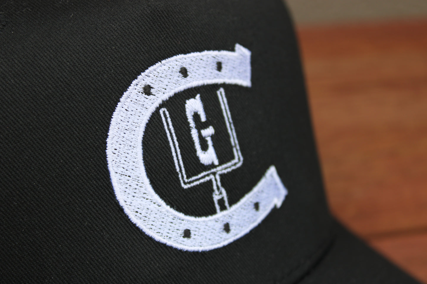 Cacti Guy Horseshoe Football Hat