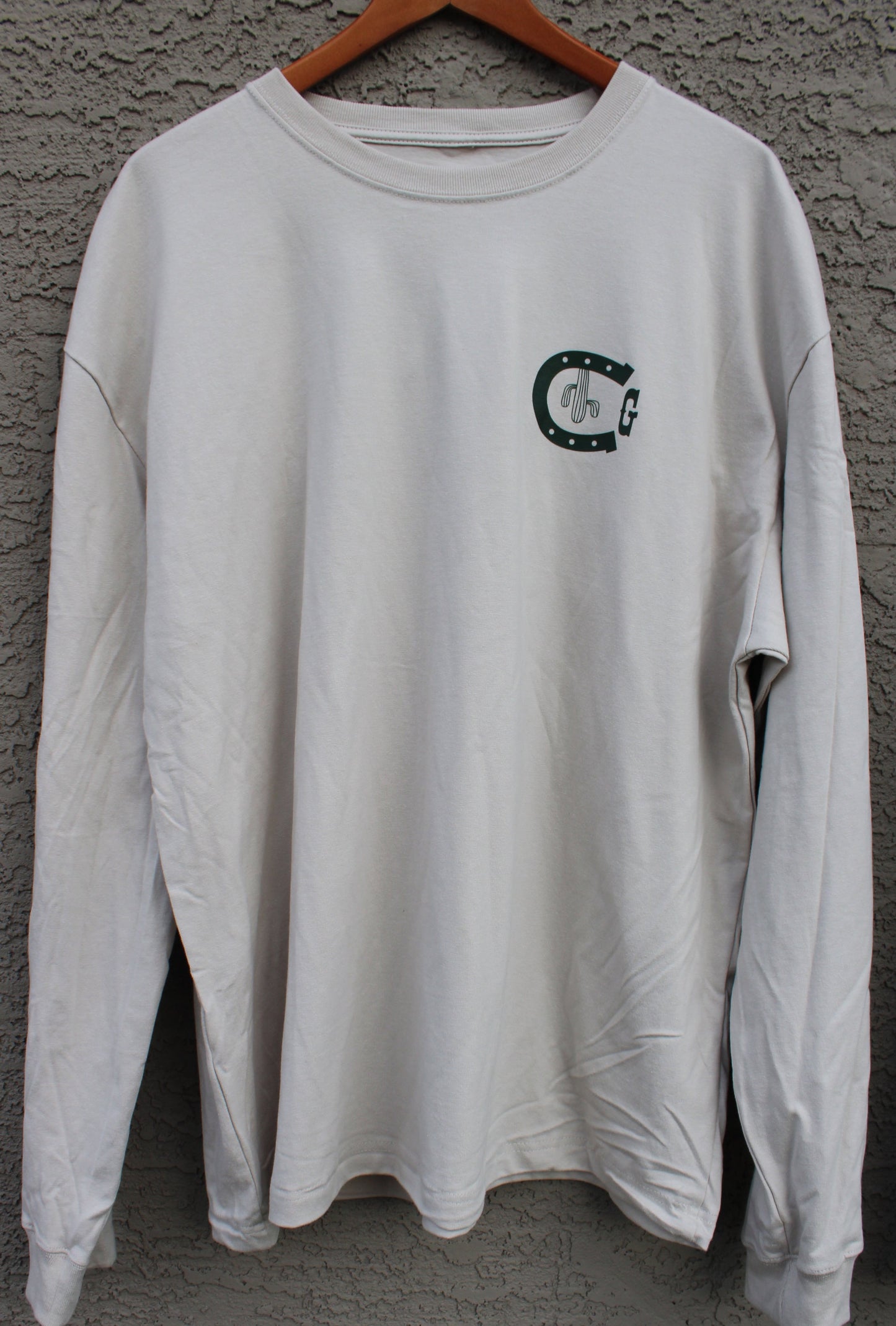 Cacti Guy Sand Long Sleeve Shirt