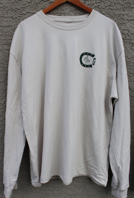 Cacti Guy Sand Long Sleeve Shirt
